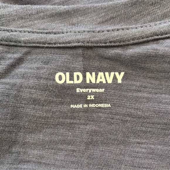 Old Navy Navy Blue V-Neck Tank Top - Picture 2 of 5